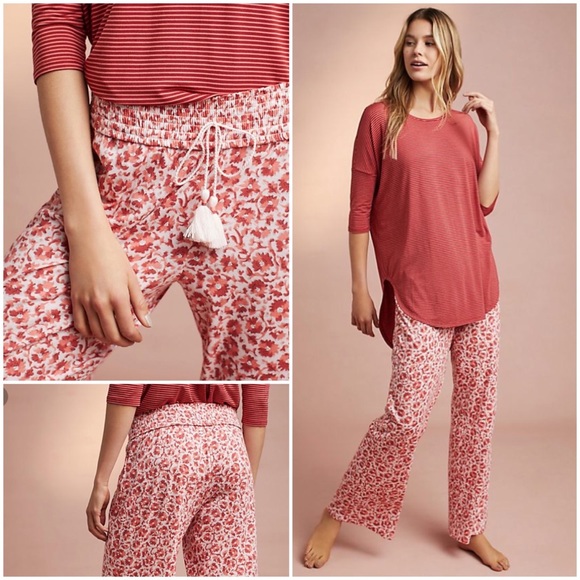 Anthropologie Other - Anthropologie Catnap Sleep Pants Pajama NWT Pink